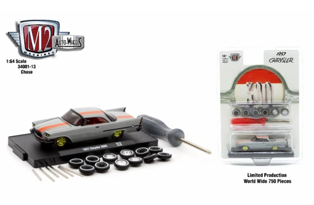 M2 Machines Auto-Wheels Release 13 1957 Chrysler 300C CHASE - Image 1 of 1
