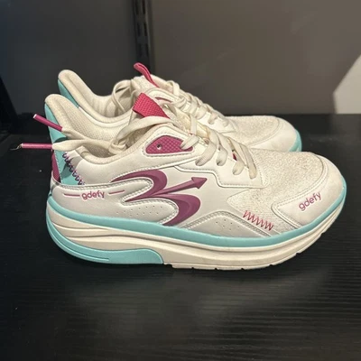 Zapatos Tenis Gdefy Gravity Defyer Para Mujer Talla 6.5 Blancos  Foto 1 de 4