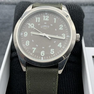 Mens Brand New Limit Watch Military Style Black Dial Boxed - Picture 1 of 14