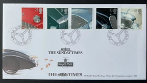 Cubierta Oficial Sunday Times 1er Día - Coches 1996 - Londres Cancelar RefA 322 - Imagen 1 de 2