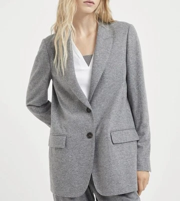 Chaqueta Blazer BRUNELLO CUCINELLI Cachemira Deconstruida 48 IT / 12 US $6200+ NUEVA CON ETIQUETAS Foto 1 de 4