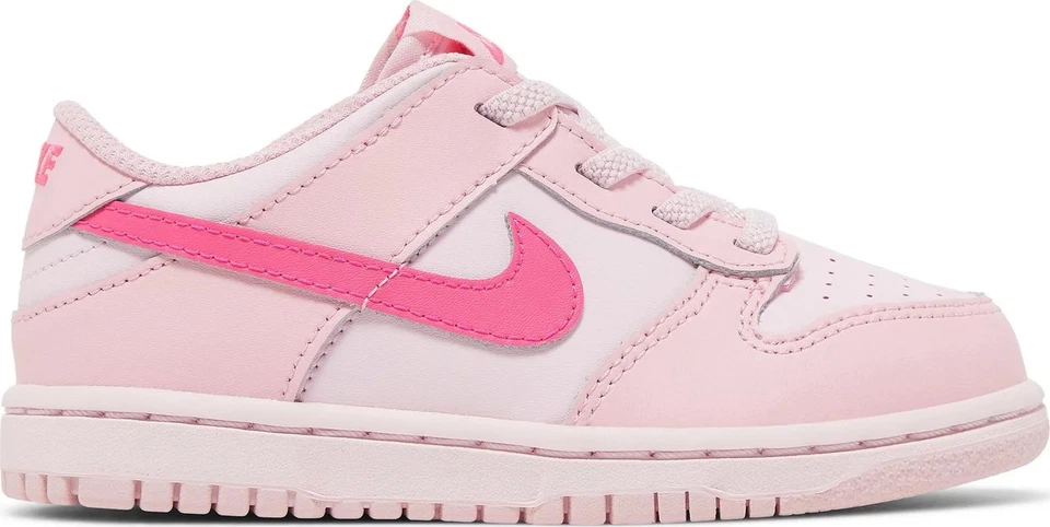 Size 4C - Nike Dunk Low Triple Pink (TD) DH9761-600