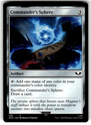 Commander's Sphere (235) Universes Beyond: Warhammer 40000 Regular MTG - Image 1 of 2