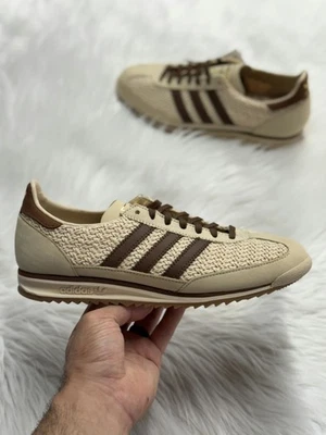 Adidas SL 72 OG Sand Strata Preloved Brown Cream Womens JR4229 NEW Multi Sz - Image 1 of 4