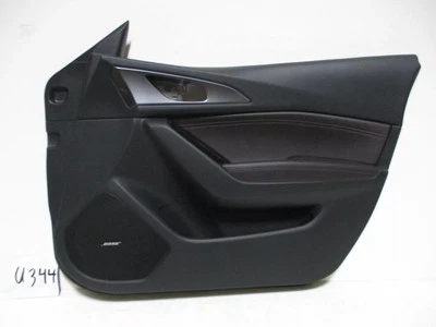 Новая передняя правосторонняя отделочная панель двери от оригинального производителя 2017-2018 Mazda3 BlacK BSR2-68-420B 13 см вмятины - Изображение 1 из 4