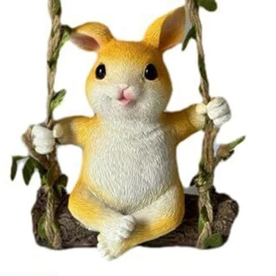 Easter Bunny Garden Decoration Hanging Pendant for Courtyard and Patio - Image 1 of 4