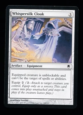 * * 1x Whispersilk Cloak x1 * * Darksteel MTG NM Near Mint or Close - Image 1 of 2
