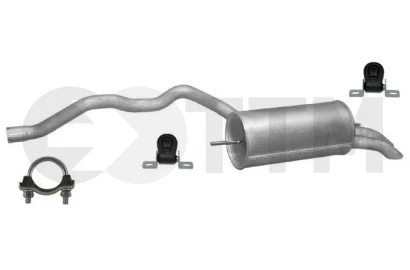 Silencieux Arriere+ pour VW TRANSPORTER IV 2.4 D 2.5 102/77cV 1995- - Photo 1/1