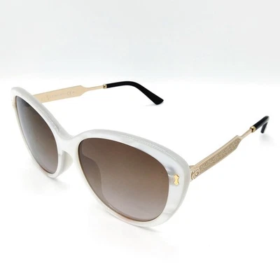 NO TARIFF Gucci Sunglasses GG 3839 F S Women's Whites 2272011 - Image 1 of 4