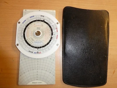 Rechenschieber Flugnavigationsscheibe Aristo- Aviat 613 für Piloten - Bild 1 von 4