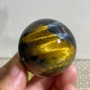 Muestra de roca de piedra cruda áspera ojo de tigre natural 74 g Reiki curación - Imagen 1 de 9