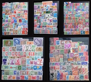 Worldwide Collection of Stamps #4 - Picture 1 of 6