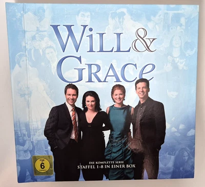 Will & Grace - Die komplette Serie [32 DVDs] Staffel 1-8 Buch Gesamtbox - Sitcom - Bild 1 von 4