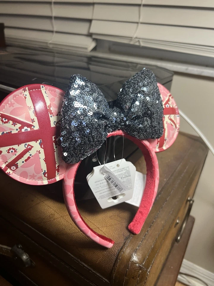 Diadema orejas Reino Unido 2025 Disney Parks Epcot World Showcase nueva con etiquetas Foto 1 de 4