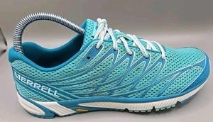 MERRELL Bound Perform Performance Footwear Green Teal Size 7.5 Vibram Lightweigh - Picture 1 of 18