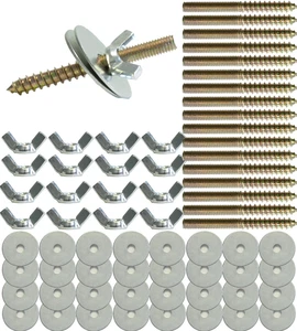Bird Small Perch 17 Sets Screws Accessories Suitable Playgrounds Diy Cages - Picture 1 of 12