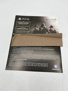 Assassin's Creed: Syndicate PS4 Insert DLC Add On unbenutzt Darwin - Bild 1 von 1