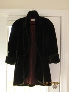 Woman's,Faux Mink Fur,Coat, Traditional Elegant Donnybrook Faux Fur Size Large - Picture 1 of 7
