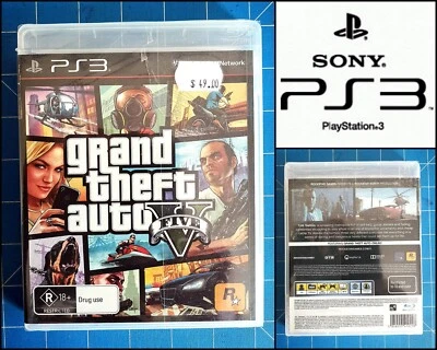 Brand New Sealed Grand Theft Auto 5 GTA V PS3 PlayStation 3 Game - Image 1 of 3