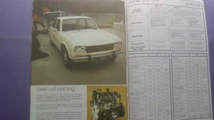 Peugeot 504 TI GL L- Sales brochure / Information book   1977 - Imagen 1 de 7
