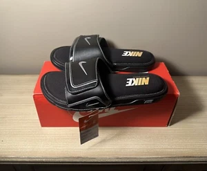 Nike Comfort Slide 2 Sandal Flip Flop Slipper Men’s Black Size 8 415205 002 NWB - Picture 1 of 6