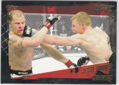 2010 Topps UFC #125 Jesse Forbes Free Shipping! - Image 1 of 2