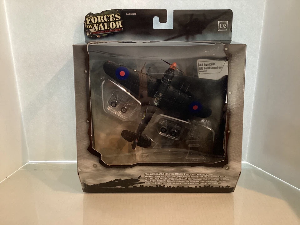 Forces of Valor 1:72 88200 - U.K. HURRICANE -RAF NO.87 SQUADRON, ENGLAND 1944 - Image 1 of 3