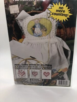 Countless Cross Stitch Pre-Printed Tear-away Canvas Vogart Craft Bunny 1822 NWT - Image 1 of 4