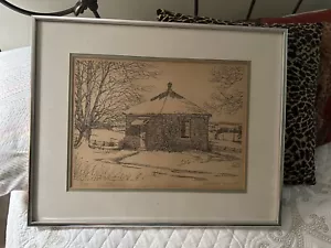Charles Robert Eyer 1970 Original Ink Prospect School, Level MD ~ Harford County - Picture 1 of 2