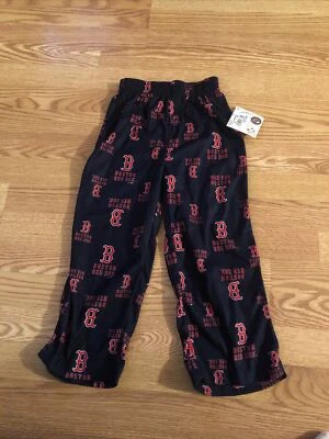 Pantalones de pijama de salón MLB Boston Red Sox con logotipo para niños talla XSmall 4/5 Foto 1 de 4