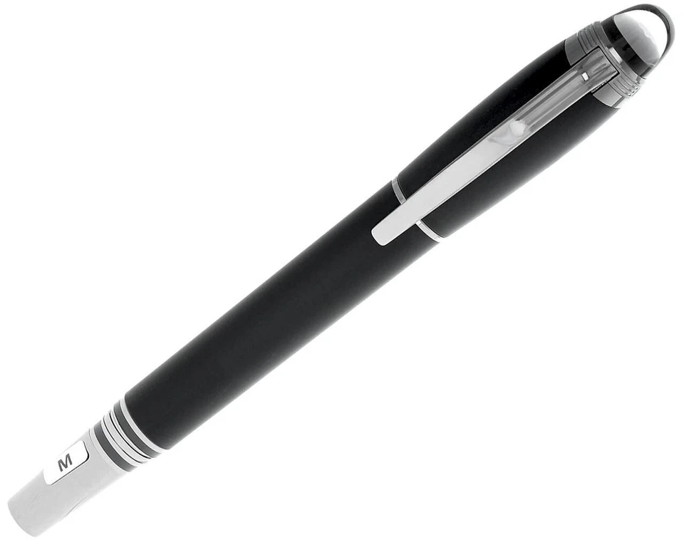 MONTBLANC StarWalker UltraBlack Precious Resin (M) Fountain Pen 126340