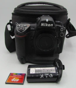 Cámara digital Nikon D2H 4,1 MP SLR - negra viene con una bolsa para cámara y tarjeta CF de 4 GB - Imagen 1 de 24