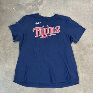 The Nike Tee Minnesota Twins #34 Kirby PUCKETT t-shirt sz XXL (24 in pit to pit) - Picture 1 of 8