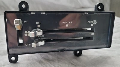 Chevrolet GMC Truck Blazer Suburban Suburban 1983-1987 fabricante de equipos originales control de calefacción sin aire acondicionado Foto 1 de 4