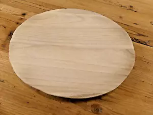 Round Wooden Plates Serving Trays Display Charcuterie Board Choose Farmhouse - Picture 1 of 5