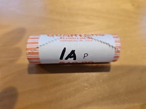 2004 P Iowa Statehood Quarter Original Bank Wrap Roll BU - Picture 1 of 3