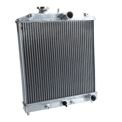 2 Row Aluminum Racing 34mm Radiator MT For 1992-2000 Honda Civic Del Sol EG EH Foto 1 de 4