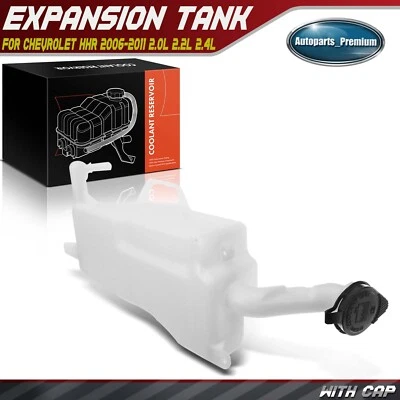 Coolant Reservoir with Cap for Chevrolet HHR 2006-2011 2.0L 2.2L 2.4L 15940309 - Image 1 of 4