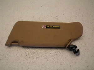 07 HONDA ACCORD SUNVISOR / SHADE RH TAN CLOTH W/ VANITY 903288 - Picture 1 of 10