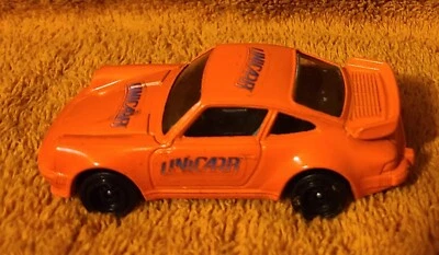 Porsche 911 Vintage Corgi Rare Orange Metal Toy Car Made In Great Britain UK - Image 1 of 4