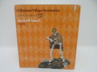 Department 56 Halloween Village Sherlock Bones Accessory Figurine New Skeleton