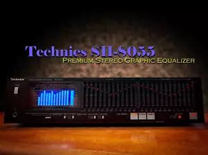 Ecualizador gráfico estéreo vintage TECHNICS SH-8055 🌈RaRe🌈 - Imagen 1 de 6