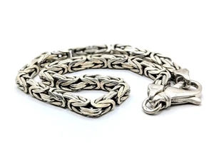 Massives Königskettenarmband / Panzerkette / 925 Silber / 22cm Art.-Nr:1882 - Bild 1 von 5