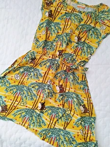 castelbajac kids sports wear cute bear aloha dress yellow 140cm Japanese kawaii - Picture 1 of 12