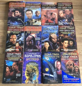 Vintage Bundle Of 12x Star Trek Deep Space Nine Paperback Novels By Pocket Books - Picture 1 of 20
