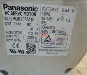 PANASONIC SERVO MOTOR MQMZ022A1F USED tested - Picture 1 of 1