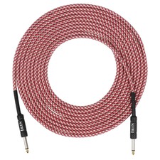 Electric Guitar Bass Cable Amp Cord for Guitar Speaker Effect Pedals Pink
