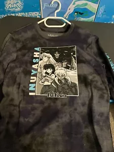 INUYASHA Long Sleeve Graphic Print T-Shirt Men's Size M - Picture 1 of 5