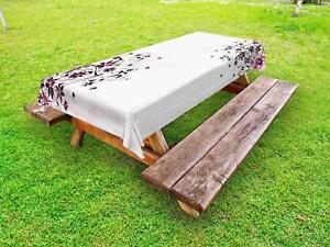 Modern Arrangement Outdoor Picnic Tablecloth in 3 Sizes Washable Waterproof