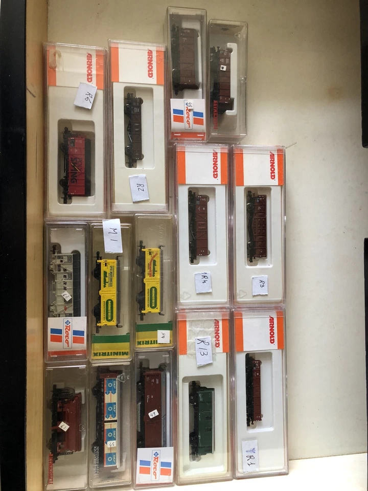 Arnold Scala N Atlas Minitrx  1 Vagone Merci A Scelta - Immagine 1 di 2